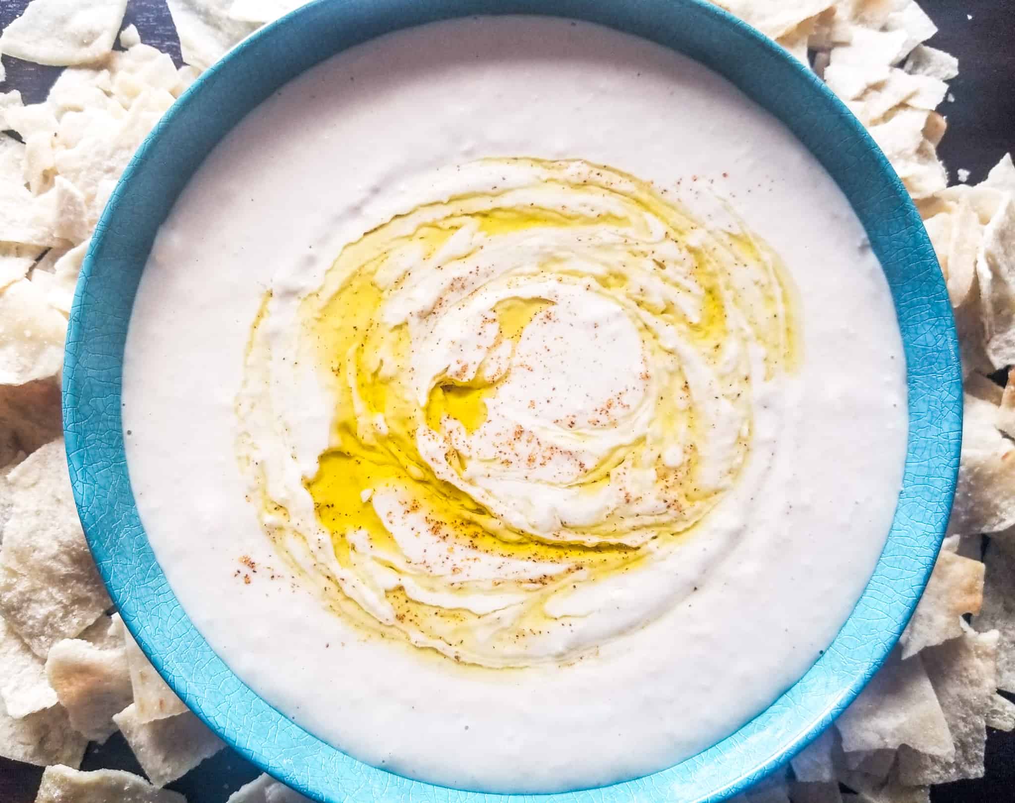 Spicy White Bean Garlic Hummus Cakes to Kale