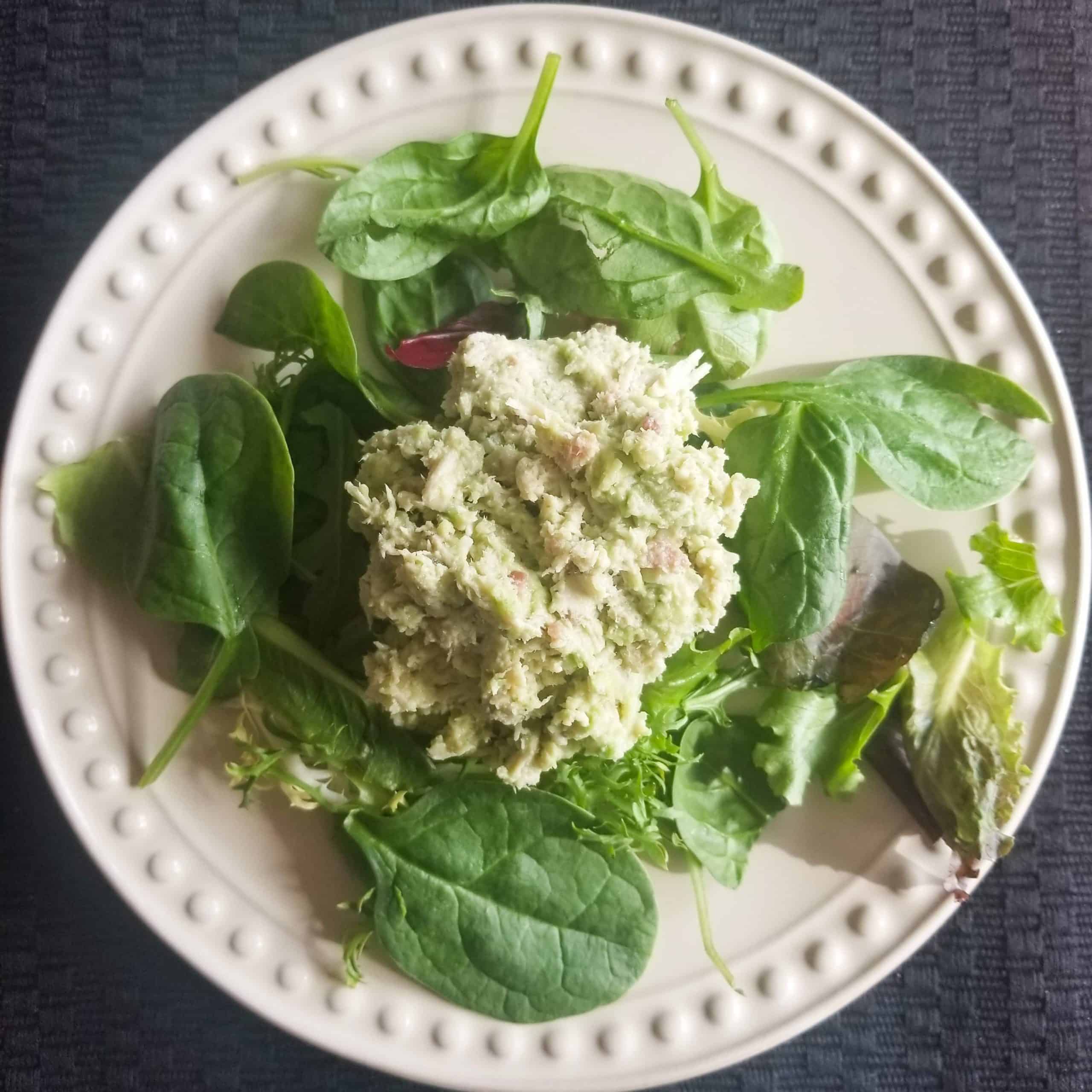 Avocado Chicken Salad with Bacon