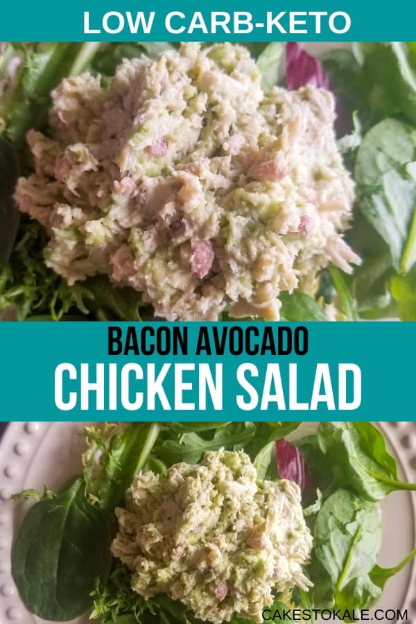 Avocado Chicken Salad with Bacon