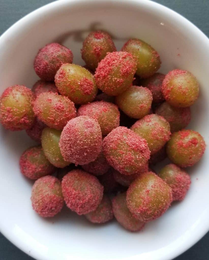 Fun Frozen Jello Grapes - Cakes to Kale