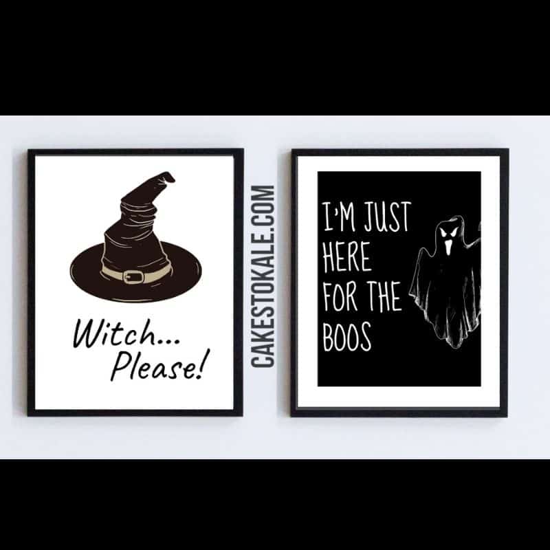 Printable Halloween Art Decor