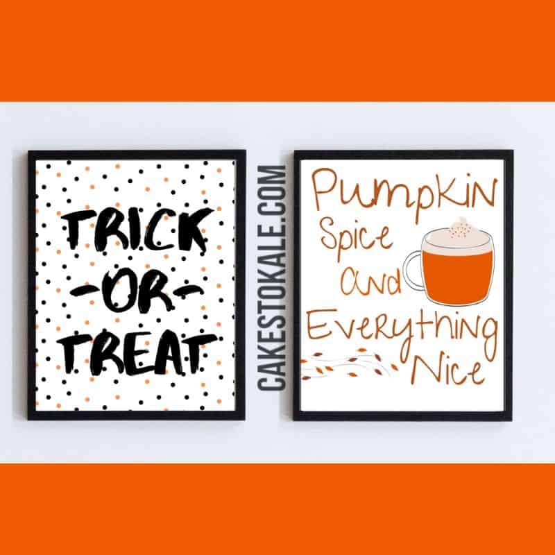 Printable Halloween Decor