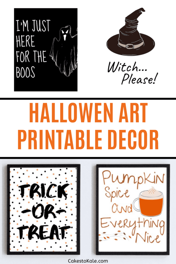Printable Halloween Art Decor