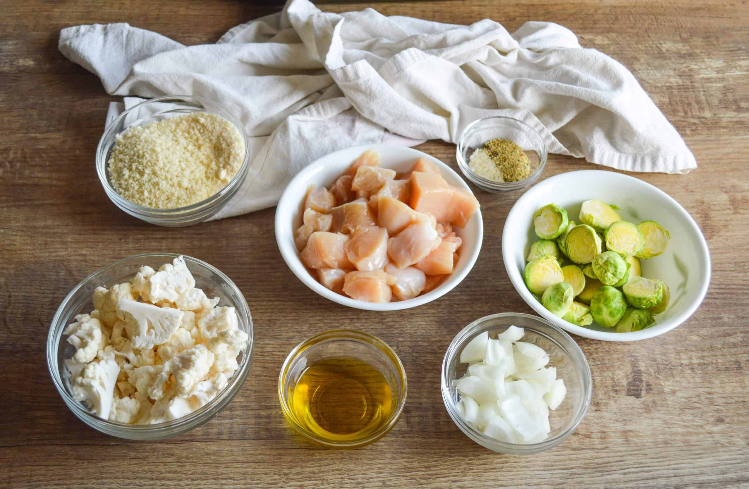 Garlic Parmesan Sheet Pan Chicken Dinner
