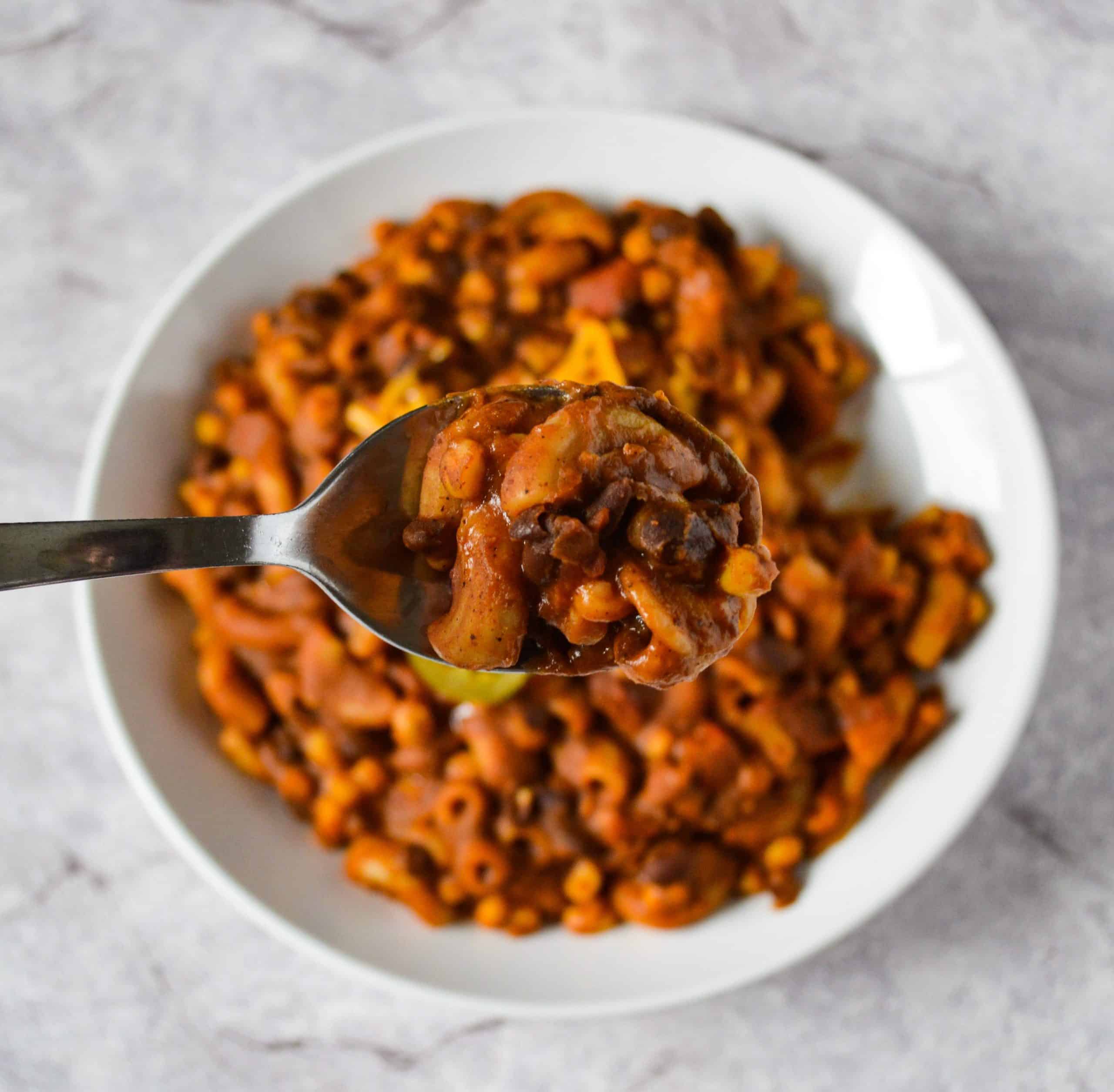One Pot Chili Mac and Cheese One Pot Chili Mac and Cheese