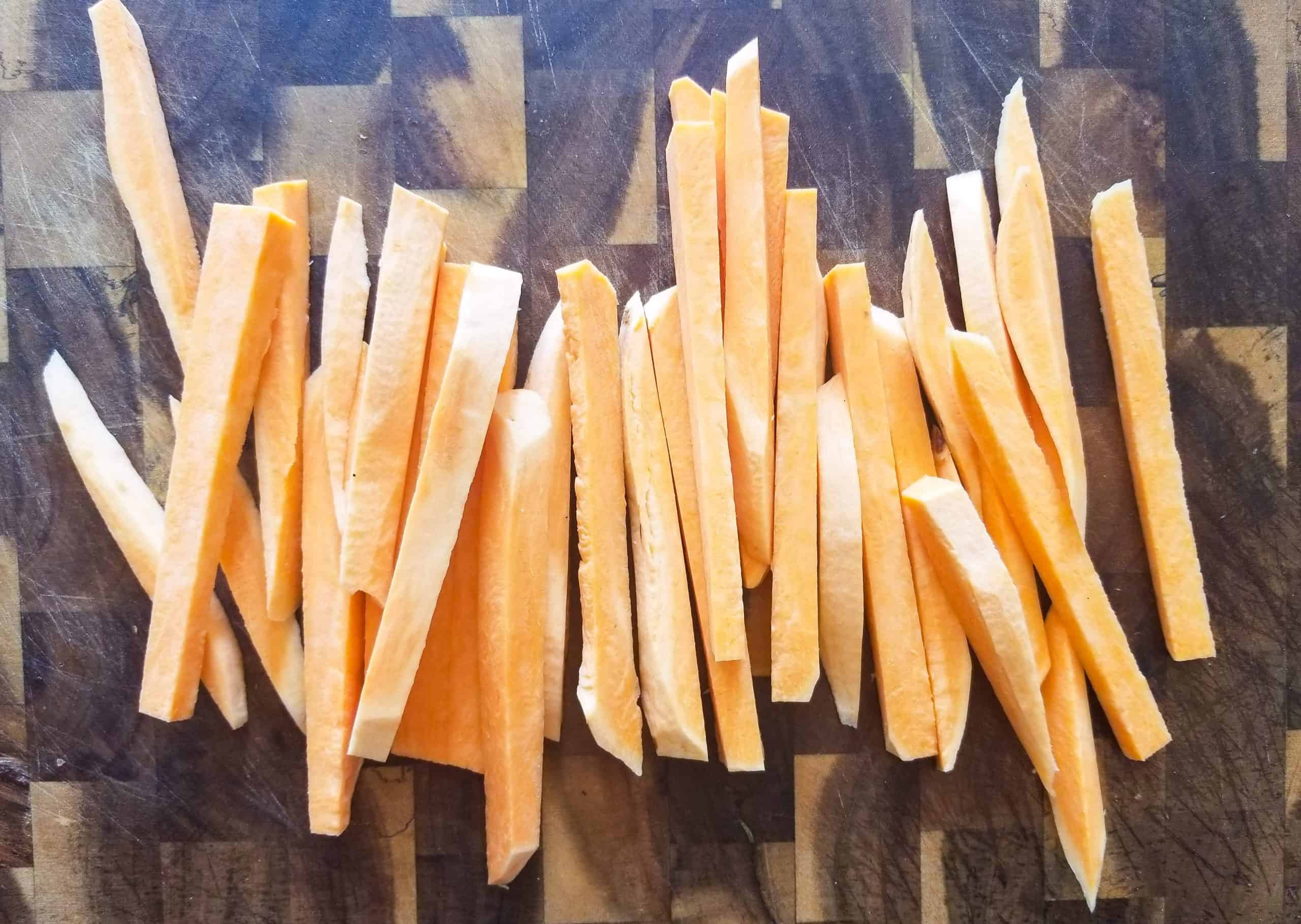 Charred Sweet Potato Fries In The Air Fryer Charred Sweet Potato Fries In The Air Fryer
