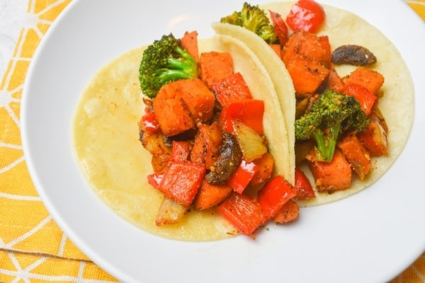 Quick Veggie Fajitas
