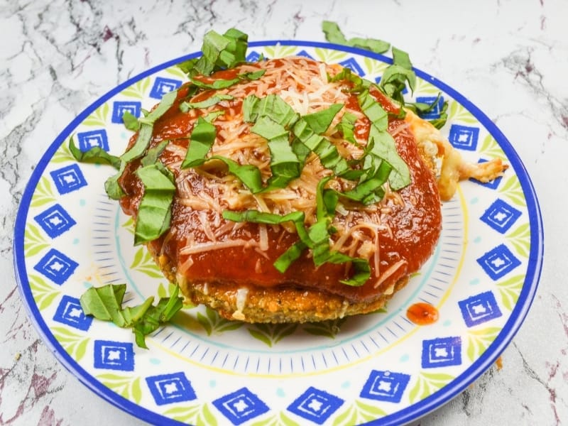 Air Fryer Eggplant Parmesan