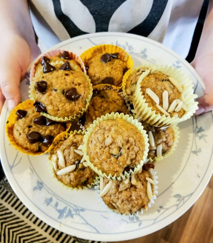 Butternut Squash Applesauce Muffins