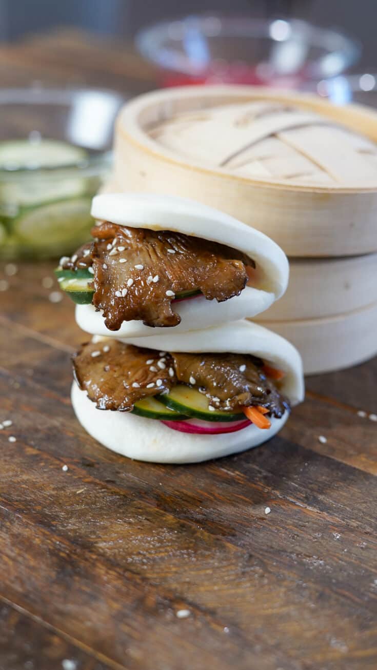 Image for Blue Oyster Mushroom Bao