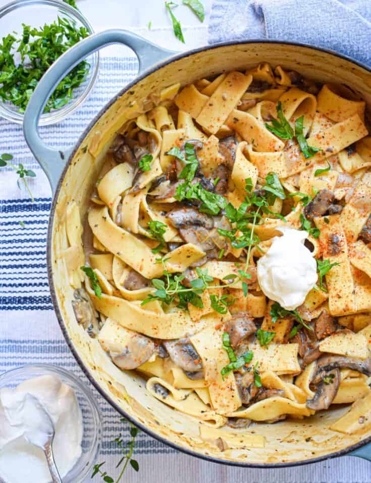 Image for Vegetarian Stroganoff - The Jam Jar Kitchen