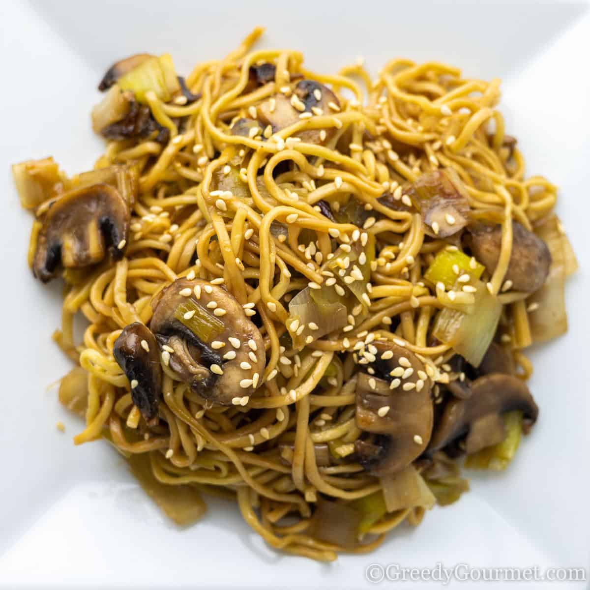 Image for Leek And Mushroom Noodles