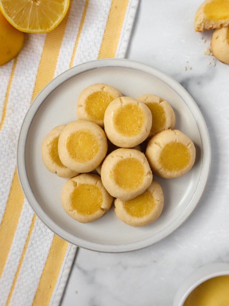 Image for Lemon Curd Thumbprint Cookies