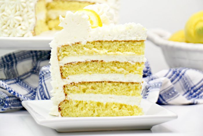 Image for Mile High Lemon Cake with Lemon Frosting