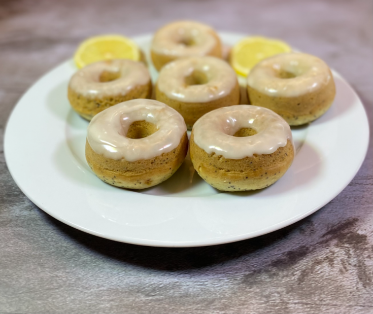 Image for Dairy Free Lemon Glazed Donuts (Baked)