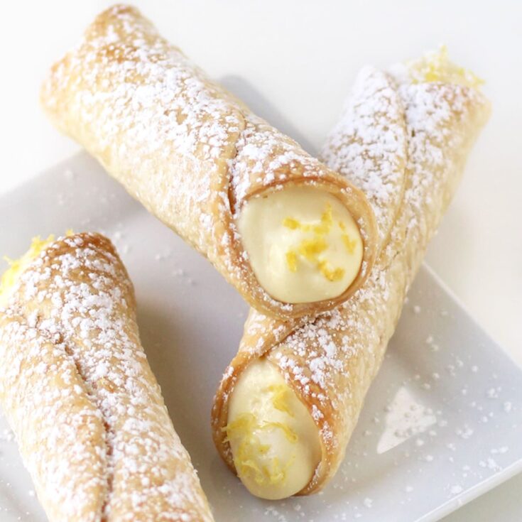 Image for Lemon Meringue Pie Cannoli