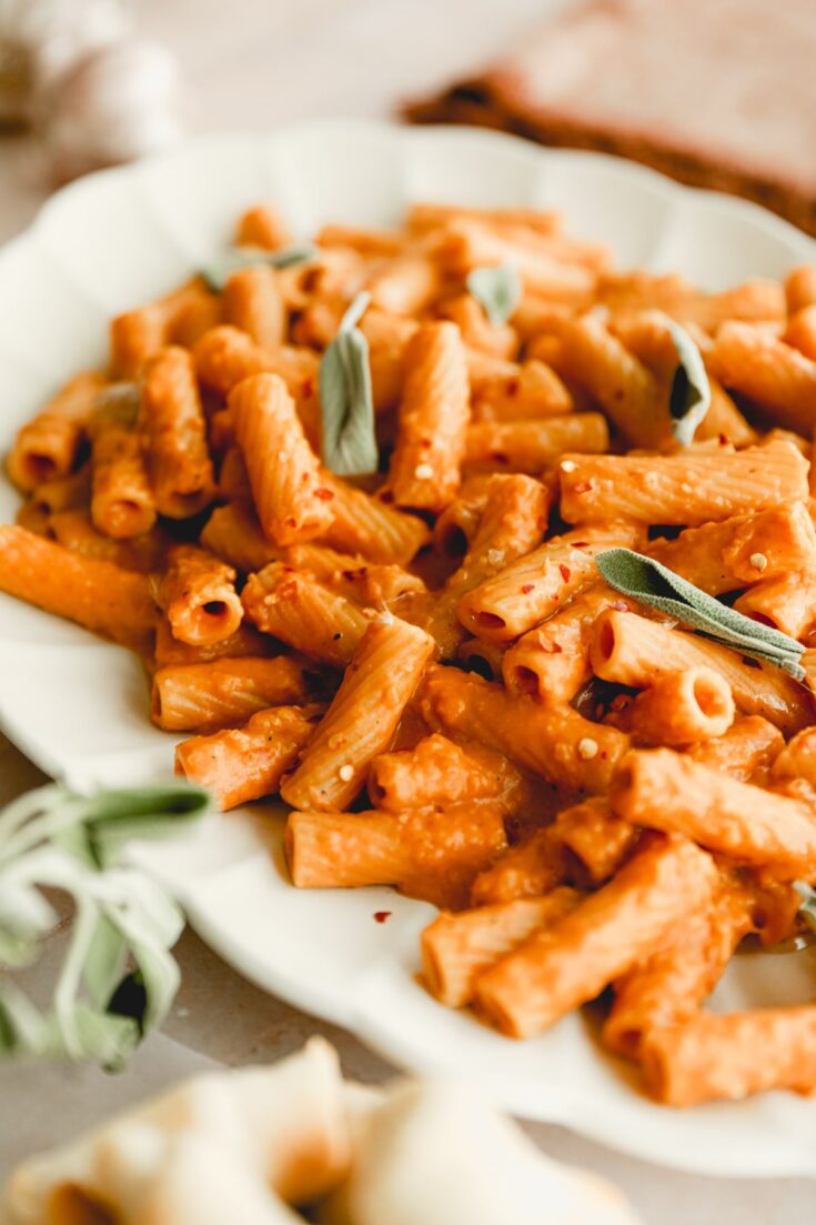 Image for Pumpkin Vodka Sauce with Penne Pasta