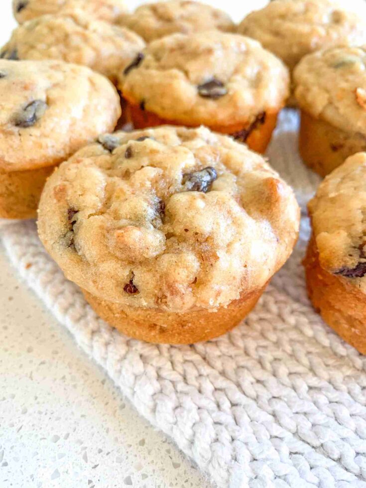 Image for Sourdough Peanut Butter Chocolate Chip Muffins