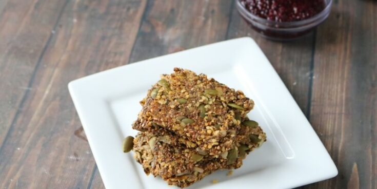 Image for Healthy Seed Crackers – Superfood Snack!
